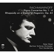 PETER ROSEL-RACHMANINOFF PIANO CONCERTOS NO. 1-4 (3CD)