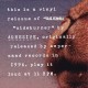 ADHESIVE-SIDEBURNER (LP)