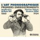 V/A-L'ART PHONOGRAPHIQUE PREMIERS ENREGISTREMENTS 1860-1934 (CD)