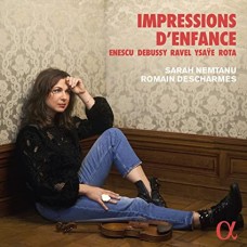 SARAH MENTANU & ROMAIN DESCHARMES-IMPRESSIONS D'ENFANCE (CD)