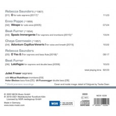 JULIET FRASER/RUDOLFSSON/BLEDSOE/FUSSENEGGER-WHAT OF WORDS AND WHAT OF SONG (CD)