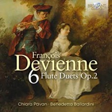 CHIARA PAVAN/BENEDETTA BALLARDINI-DEVIENNE: 6 FLUTE DUETS OP.2 (CD)