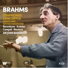 SIR JOHN BARBIROLLI-BRAHMS: COMPLETE SYMPHONIES & CONCERTOS -BOX- (6CD)