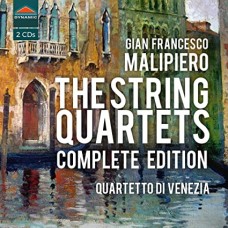 QUARTETTO DI VENEZIA-MALIPIERO: THE STRING QUARTETS - COMPLETE EDITION (2CD)