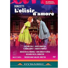 GLI ORIGINALI/RICCARDO FRIZZA/CATERINA SALA-DONIZETTI: L'ELISIR D'AMORE (DVD)