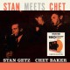 STAN GETZ & CHET BAKER-STAN MEETS CHET -COLOURED- (LP)
