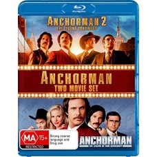 FILME-ANCHORMAN 2 / ANCHORMAN (BLU-RAY)