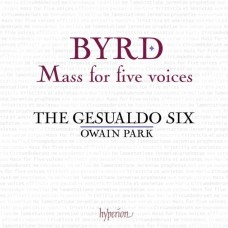 GESUALDO SIX/OWAIN PARK-BYRD: MASS FOR FIVE VOICES & OTHER WORKS (CD)