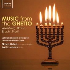 LONDON CHAMBER ORCHESTRA-MUSIC FROM THE GHETTO AILENBERG, BRAUN, BRUCH, SHALIT (CD)
