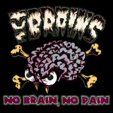 BRAINS-NO BRAIN, NO PAIN -COLOURED- (LP)