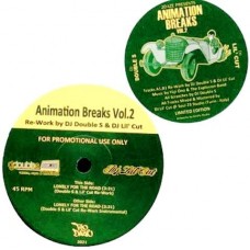 YUJI ONO-ANIMATION BREAKS VOL.2 (DJ DOUBLE S & DJ LIL' CUT) -COLOURED- (7")