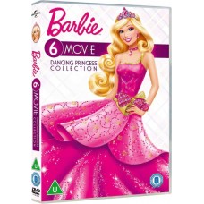 ANIMAÇÃO-BARBIE DANCING PRINCESS COLLECTION -BOX- (6DVD)