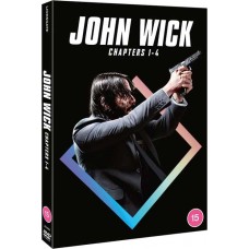 FILME-JOHN WICK: CHAPTERS 1-4 -BOX- (4DVD)