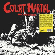 COURT MARTIAL-NO SOLUTION: SINGLES & DEMOS 1981/1982 -COLOURED- (LP)