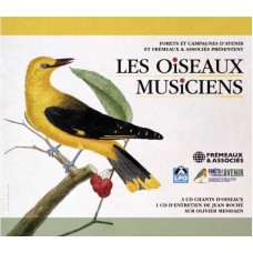 JEAN ROCHE-LES OISEAUX MUSICIENS. CHANTS D'OISEAUX (4CD)