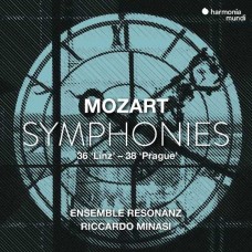 ENSEMBLE RESONANZ/RICCARDO MINASI-MOZART SINFONIEN 36 (LINZER) & 38 (PRAGER) (CD)