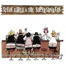 STEVE EARLE & THE SUPERSUCKERS-STEVE EARLE & THE SUPERSUCKERS (LP)