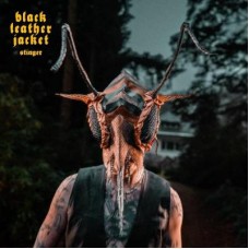 BLACK LEATHER JACKET-STINGER (LP)