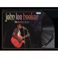 JOHN LEE HOOKER-LIVE AT CAFE AU GO-GO -COLOURED/BF- (LP)