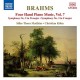 SILKE-THORA MATTHIES & CHRISTIAN KOHN-BRAHMS: FOUR-HAND PIANO MUSIC, VOL. 7 (CD)