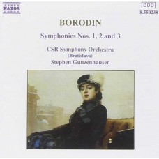 STEPHEN GUNZENHAUSER-BORODIN: SYMPHONIES NOS. 1, 2 AND 3 (CD)