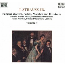 V/A-J. STRAUSS JR. VOL. 4: FAMOUS WALTZES, POLKAS, MARCHES AND OVERTURES (CD)