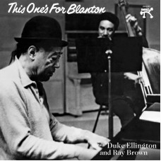 DUKE ELLINGTON & RAY BROWN-THIS ONE'S FOR BLANTON -HQ- (LP)