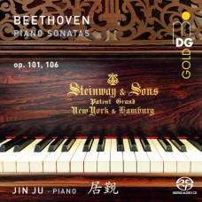 JIN JU-LUDWIG VAN BEETHOVEN: PIANO SONATAS OP. 101, 106 (CD)