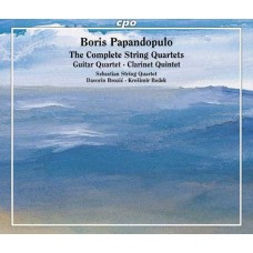 DAVORIN BROZIC & SEBASTIAN STRING QUARTET-BORIS PAPANDOPULO: THE COMPLETE STRING QUARTETS (3CD)