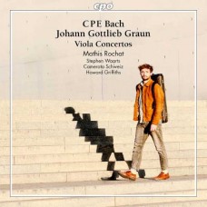 MATHIS ROCHAT-C.P.E. BACH & JOHANN GOTTLIEB GRAUN: VIOLA CONCERTOS (CD)