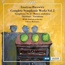 WDR SINFONIEORCHESTER KOLN & LUKASZ BOROWICZ-GRAZYNA BACEWICZ: SYMPHONY NO. 2 (CD)