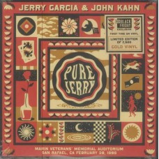 JERRY GARCIA & JOHN KAHN-PURE JERRY: MARIN VETERANS MEMORIAL AUDITORIUM 1986 -COLOURED/BF- (LP)