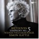 SIMON RATTLE/WIENER PHILHARMONIKER-BEETHOVEN: SYMPHONY NO. 5 (LP)