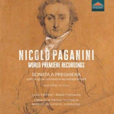 LUCA FANFONI-NICCOLO PAGANINI: WORLD PREMIERE RECORDINGS - SONATA A PREGHIERA (CD)