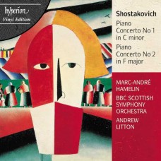 BBC SCOTTISH SYMPHONY ORCHESTRA-SHOSTAKOVICH: PIANO CONCERTOS (LP)