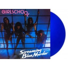 GIRLSCHOOL-SCREAMING BLUE MURDER -COLOURED/LTD- (LP)