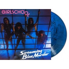 GIRLSCHOOL-SCREAMING BLUE MURDER -COLOURED/LTD- (LP)