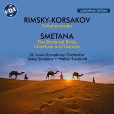 ST. LOUIS SYMPHONY ORCHESTRA/JERZY SEMKOW/WALTER SUSSKIND-RIMSKY-KORSAKOV - SMETANA: SCHEHERAZADE - THE BARTERED BRIDE (CD)