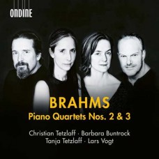 CHRISTIAN TETZLAFF/BARBARA BUNTROCK/TANJA TETZLAFF/LARS VOGT-BRAHMS: PIANO QUARTETS NOS. 2 & 3 (LARS VOGT'S LAST RECORDINGS) (2CD)