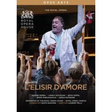 ROYAL OPERA HOUSE ORCHESTRA/SESTO QUATRINI/NADINE SIERRA/BRYN TERFEL-DONIZETTI: L'ELISIR D'AMORE (DVD)