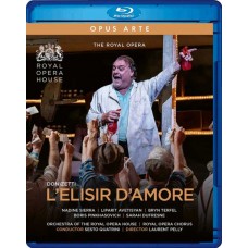 ROYAL OPERA HOUSE ORCHESTRA/SESTO QUATRINI/NADINE SIERRA/BRYN TERFEL-DONIZETTI: L'ELISIR D'AMORE (BLU-RAY)