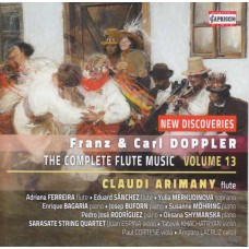 CLAUDI ARIMANY-DOPPLER: COMPLETE FLUTE MUSIC VOLUME 13: NEW DISCOVERIES (CD)