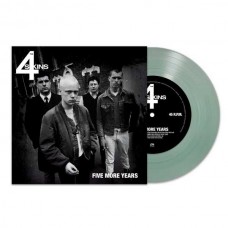 4-SKINS-FIVE MORE YEARS -COLOURED- (7")