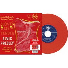 ELVIS PRESLEY-EP ETRANGER N14 - LOVE ME TENDER (BELGIUM) -COLOURED/LTD- (7")