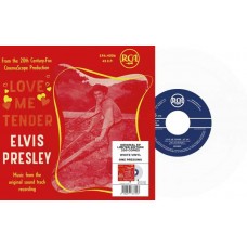 ELVIS PRESLEY-EP ETRANGER N14 - LOVE ME TENDER (BELGIUM) -COLOURED/LTD- (7")