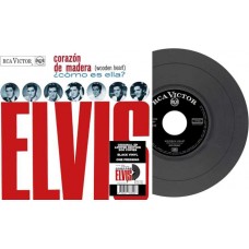 ELVIS PRESLEY-EP ETRANGER N13 - CORAZON DE MADERA (ESPAGNE) -LTD- (7")