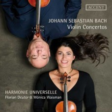 FLORIAN DEUTER-BACH: VIOLIN CONCERTOS BWV 1041-1043 - BWV 1060R (CD)