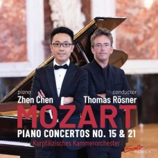 ZHEN CHEN-MOZART: PIANO CONCERTOS NO 15 & 21 (CD)