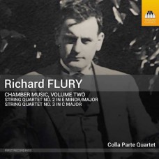 COLLA PARTE QUARTET-RICHARD FLURY: CHAMBER MUSIC, VOLUME TWO: STRING QUARTETS II (CD)