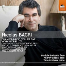 DANIELLE BREISACH-BACRI: CHAMBER MUSIC VOLUME ONE: WORKS FOR FLUTE (CD)